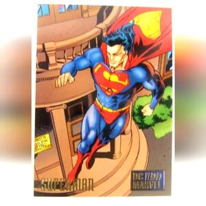 Superman Trading Card🦸 DC Universe 🔥